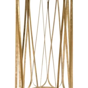 Masuta Mauro Ferretti Venice Ø 37X81 cm, Auriu
