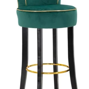 Scaun Bar Mauro Ferretti Luxy 46X48X96 cm, Verde