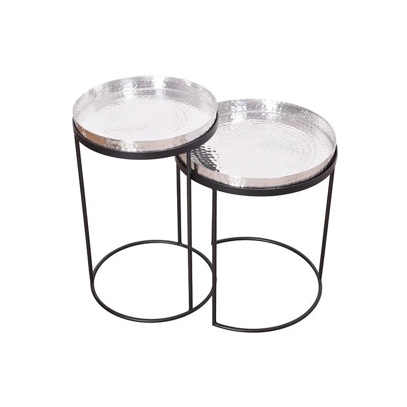 Set de 2 masute silver Elements Invicta Interior