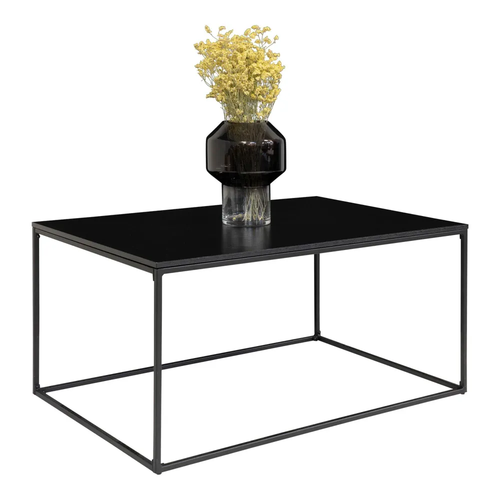 Vita Masuta de cafea neagra, cu rama neagra 60x90x45 cm