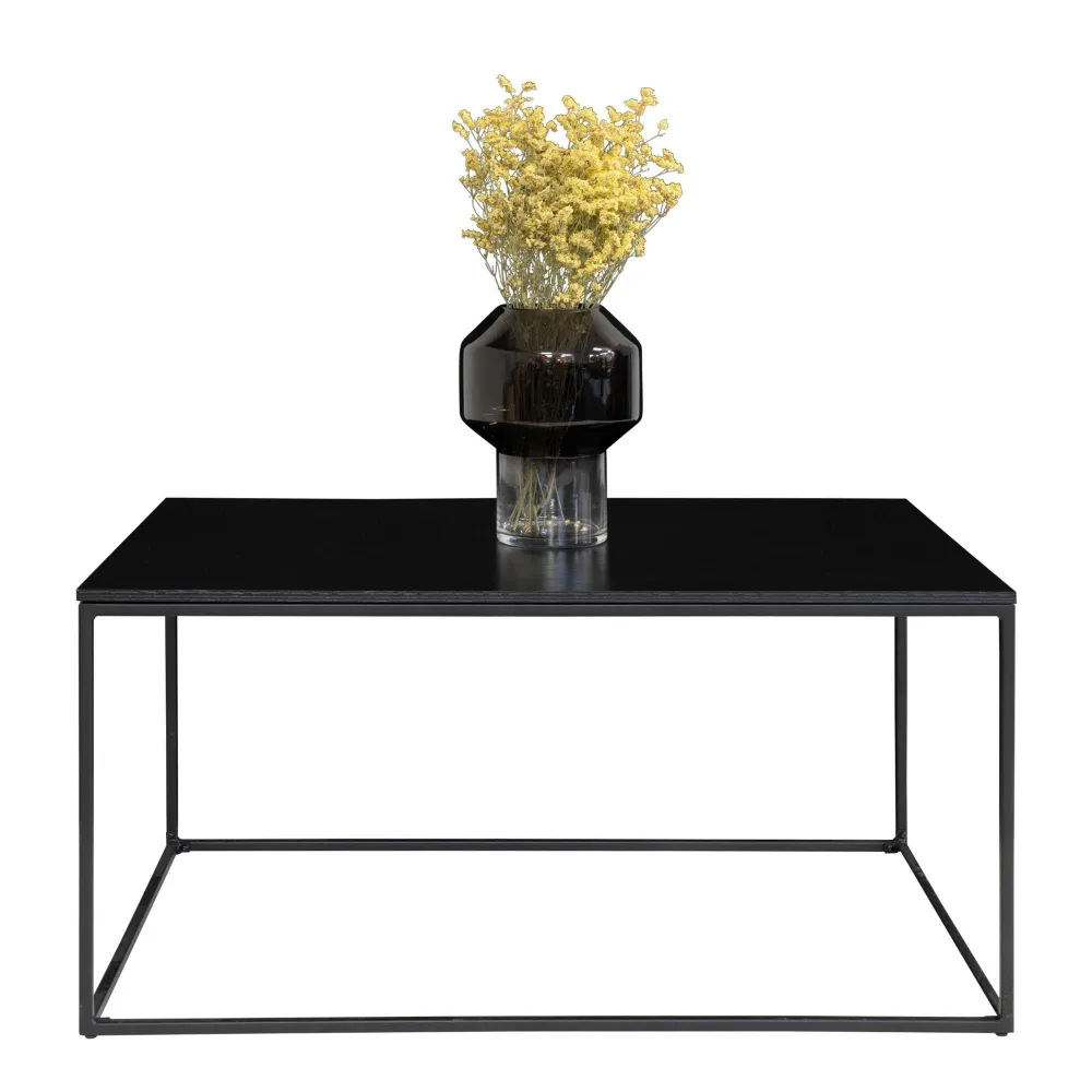 Vita Masuta de cafea neagra, cu rama neagra 60x90x45 cm