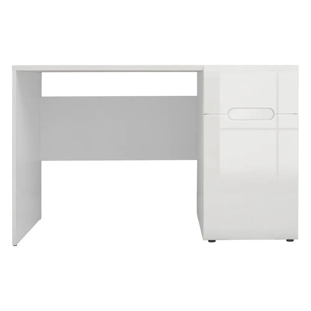 Birou AZTECA TRIO, alb, PAL, 120x66x75 cm