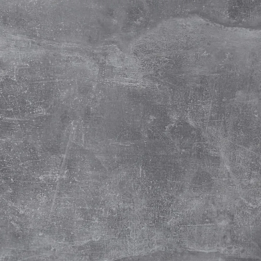 FMD Birou cu rafturi laterale, gri beton, 117 x 73 x 75 cm