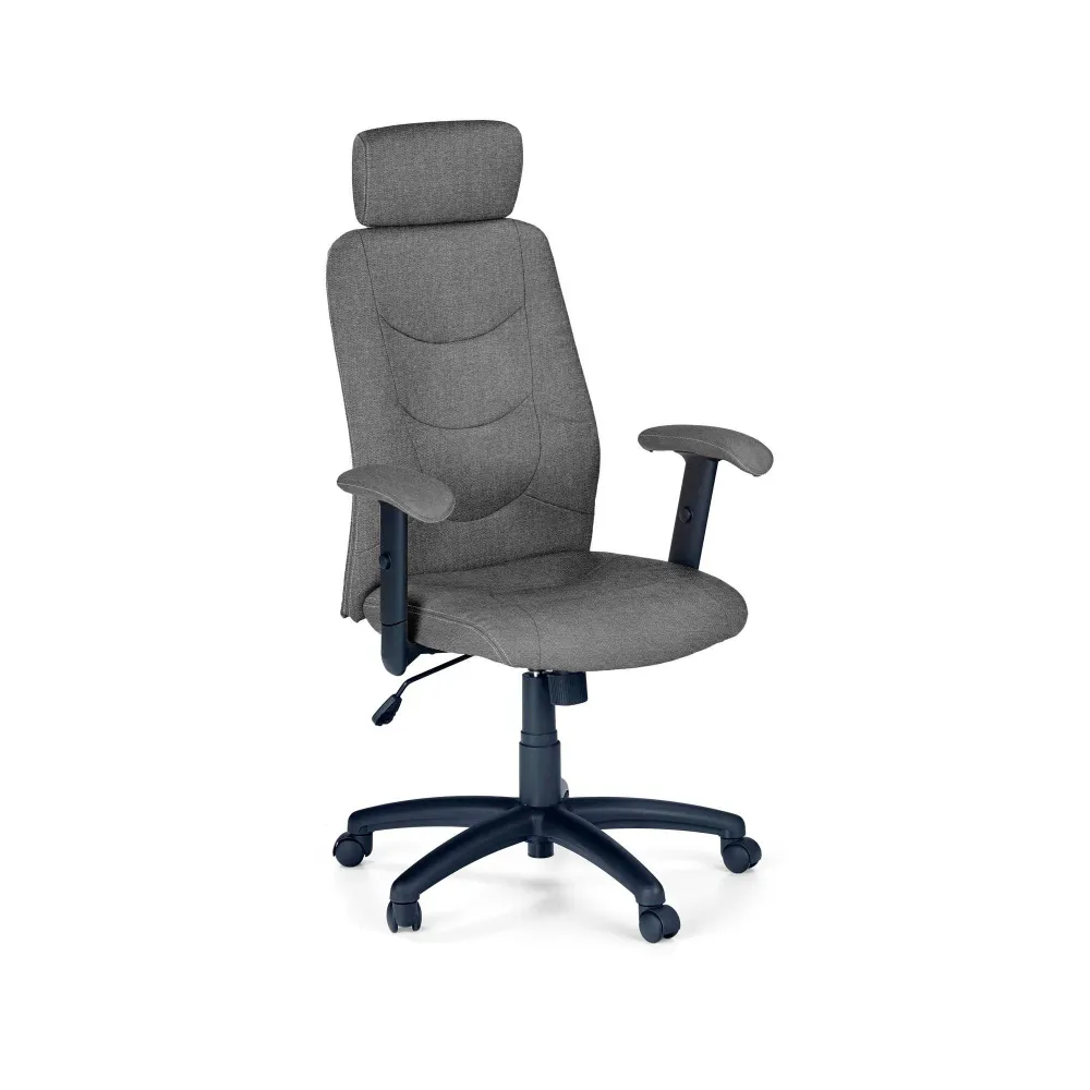 Scaun gri directorial Stilo 2, 66X49X116 CM
