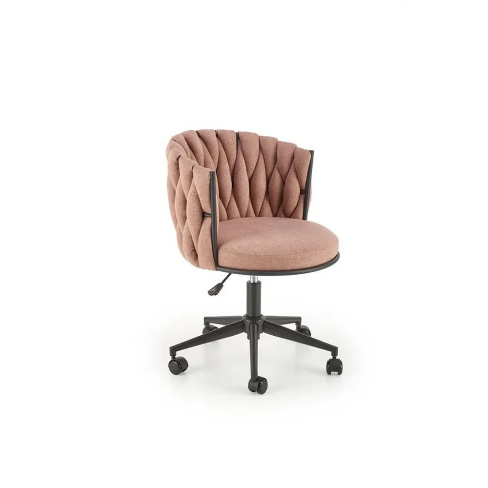 Scaun TALON, roz, stofa, 55x60x75 cm