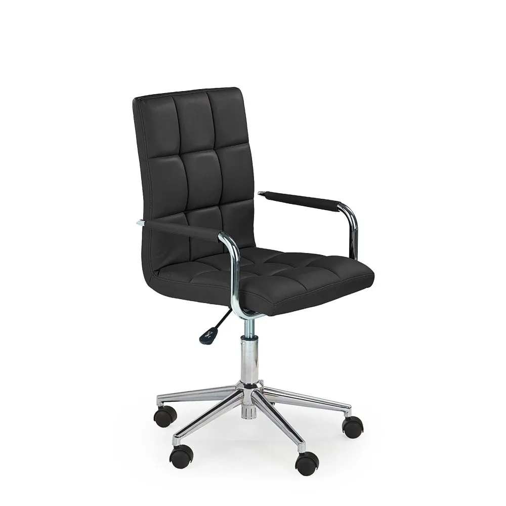 Scaune conferinta si vizitatori negru Gonzo 2, 53X46X98/110 CM