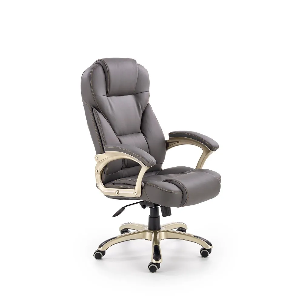 Scaune directoriale mari gri Desmond, 67X70X112/119 CM
