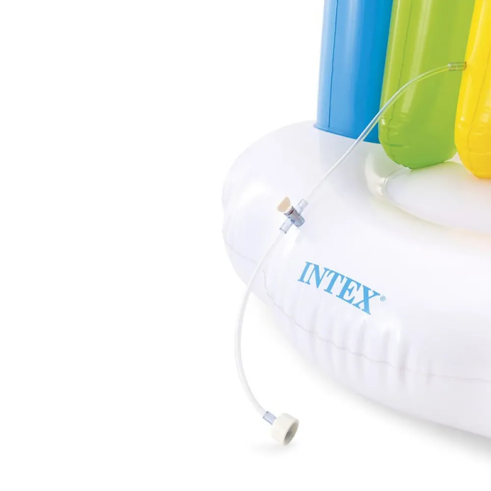 Aspersor jucărie cu pulverizator de apă Intex Curcubeu 300 x 109 x 180 cm PVC