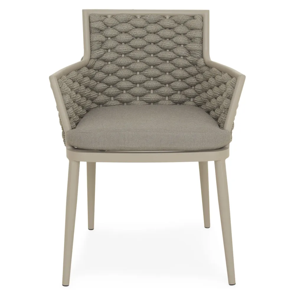 CALOOCAN Set mobilier terasă/grădină, 2 scaune