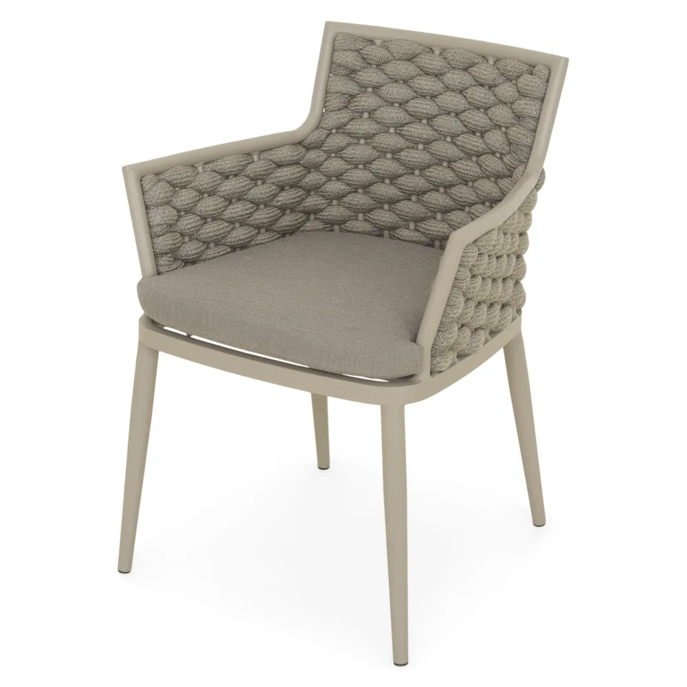 CALOOCAN Set mobilier terasă/grădină, 2 scaune