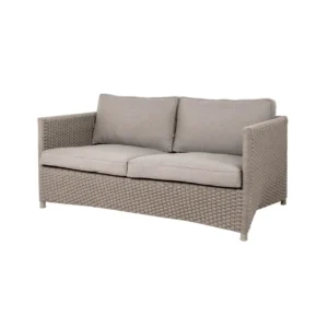 Canapea de exterior 2 locuri Cane-line Diamond Taupe