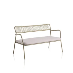 Canapea minimalista, metal Bianca