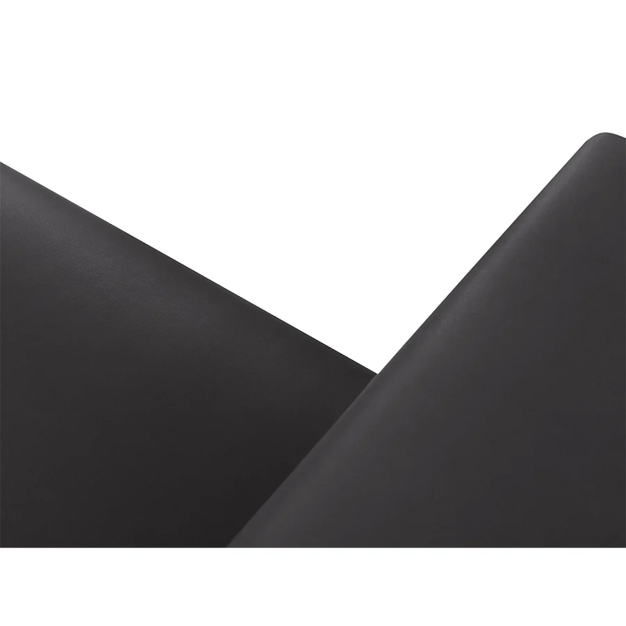 Canapea neagra pentru exterior cu 3 locuri Fiji