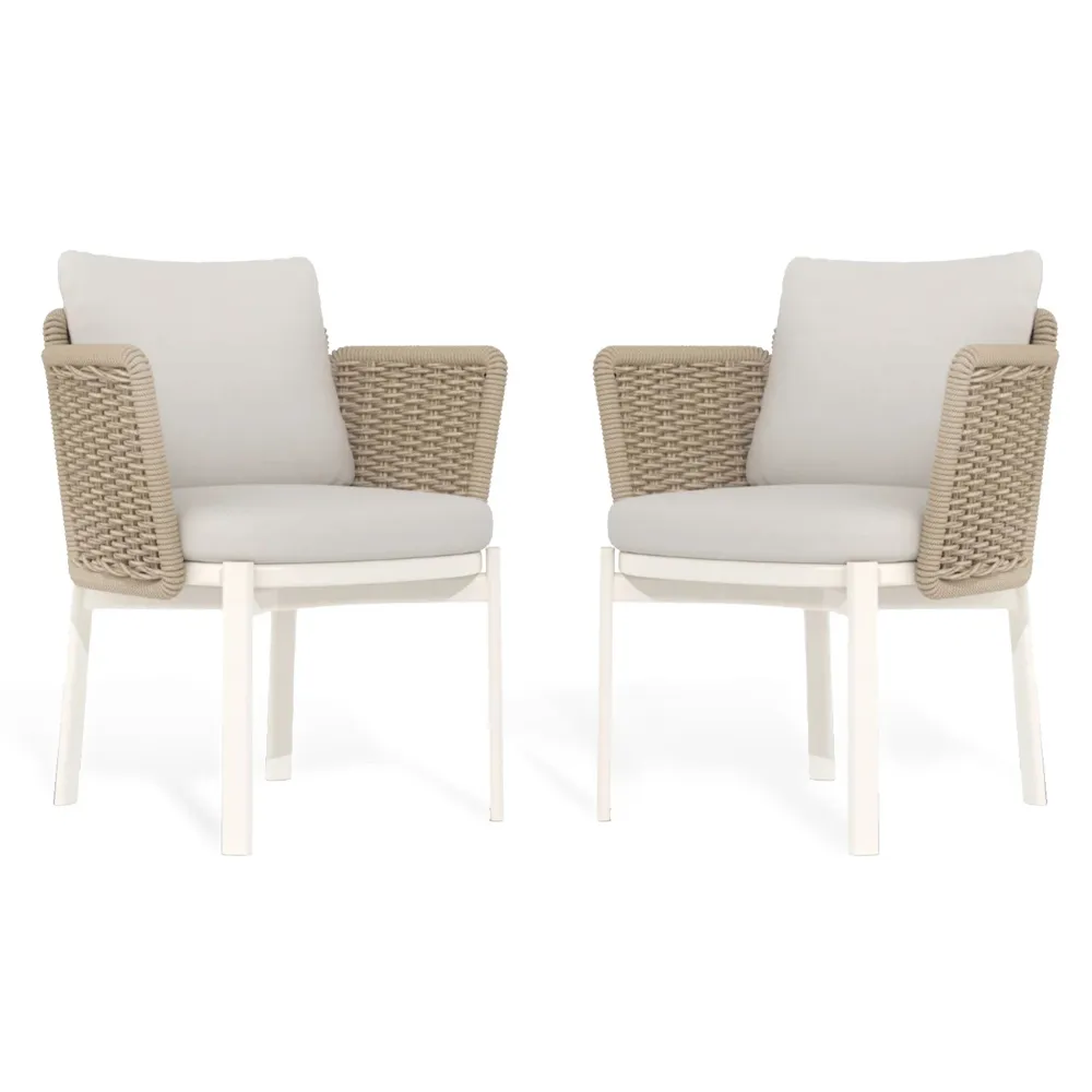 CATALINA Set mobilier terasă/grădină, 2 scaune