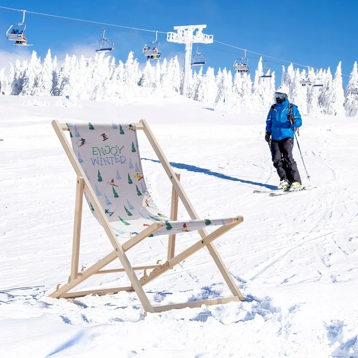 Lounger din lemn ENJOY WINTER