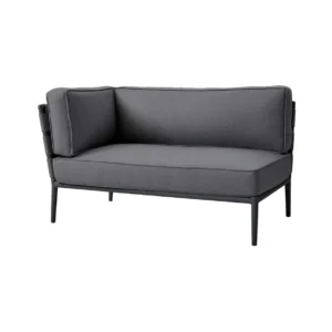 Modul dreapta - canapea 2 locuri Cane-line Conic Grey