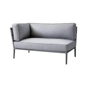 Modul dreapta - canapea 2 locuri Cane-line Conic Light grey