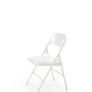 Scaun K565, alb, metal, 46x47x75 cm