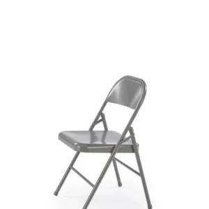 Scaun K565, gri, metal, 46x47x75 cm