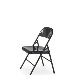 Scaun K565, negru, metal, 46x47x75 cm