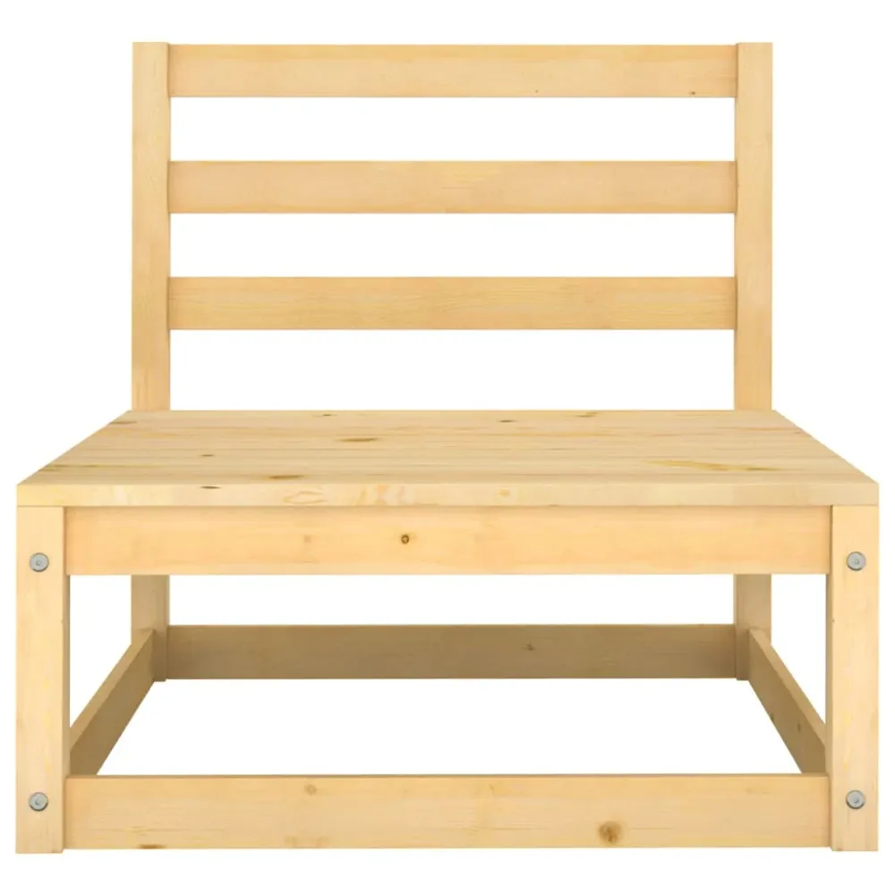 Set mobilier de grădină, 4 piese, lemn masiv de pin