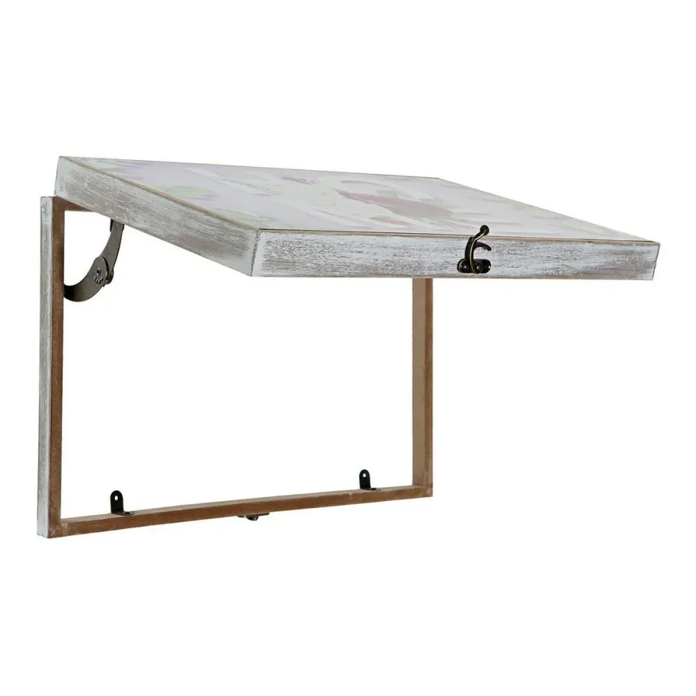 Capace DKD Home Decor 8424001797189 Contor Lemn Lemn MDF Roz Liliachiu 2 Unități 46 x 6 x 32 cm