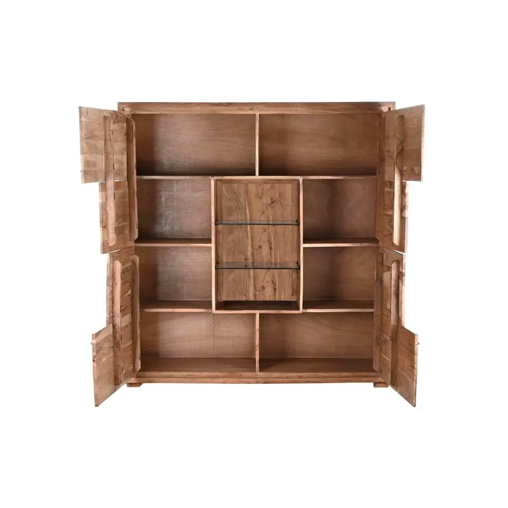 Dulap DKD Home Decor 145 x 40 x 153 cm Geam Maro Salcâm