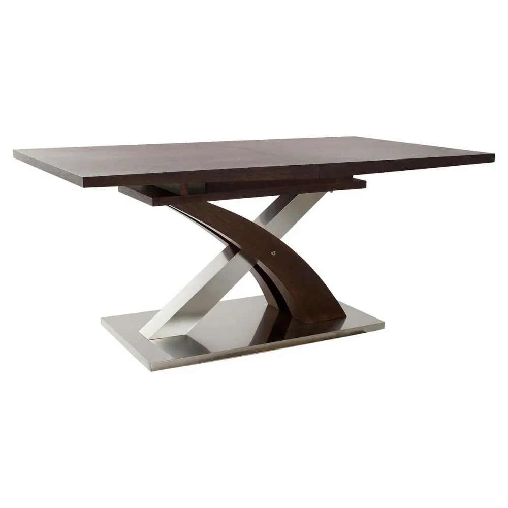 Masă de Sufragerie DKD Home Decor Oțel MDF (160 x 90 x 77 cm)