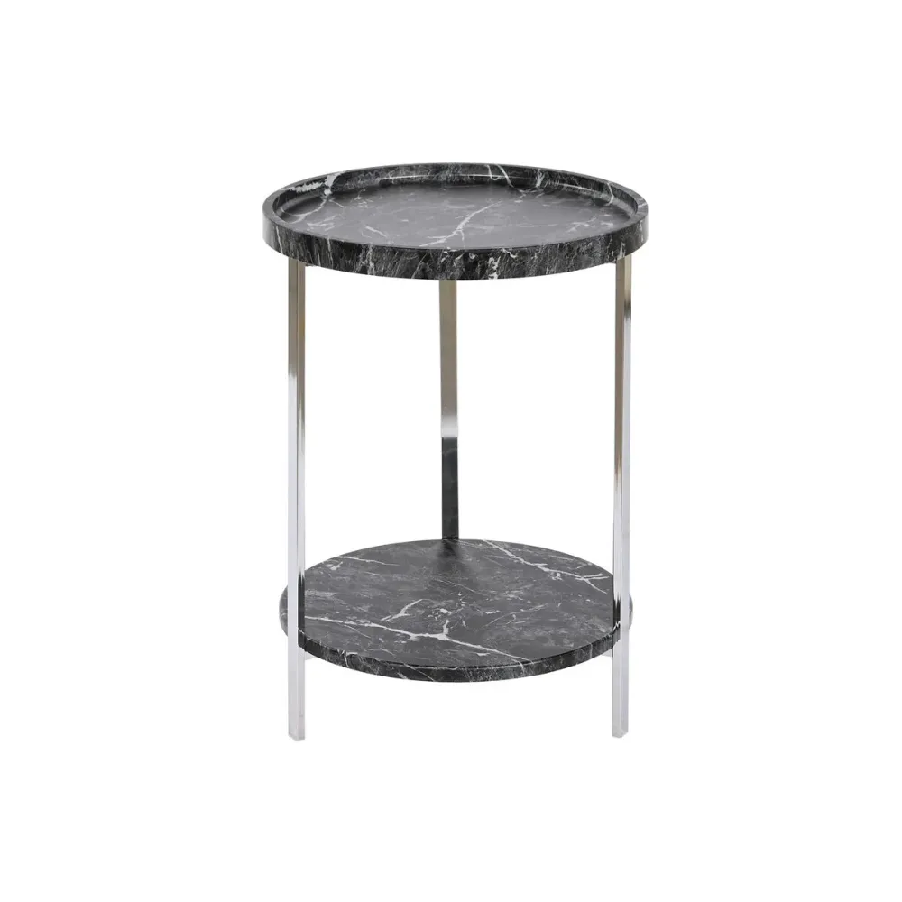 Masa laterală DKD Home Decor Negru Lemn MDF 40 x 40 x 53 cm